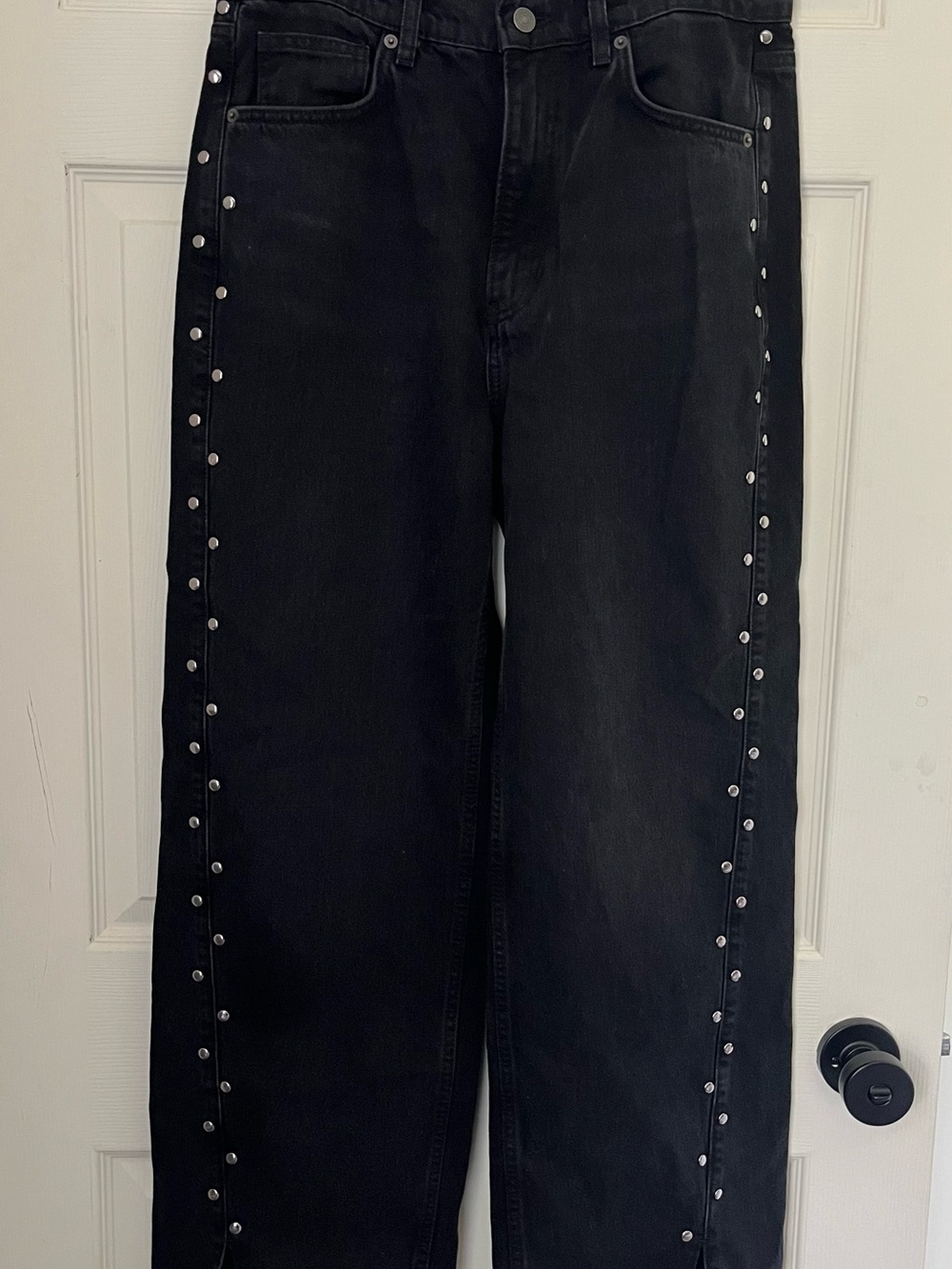 Cary High Rise Slouchy Straight Leg Jeans - Picture 2 of 4